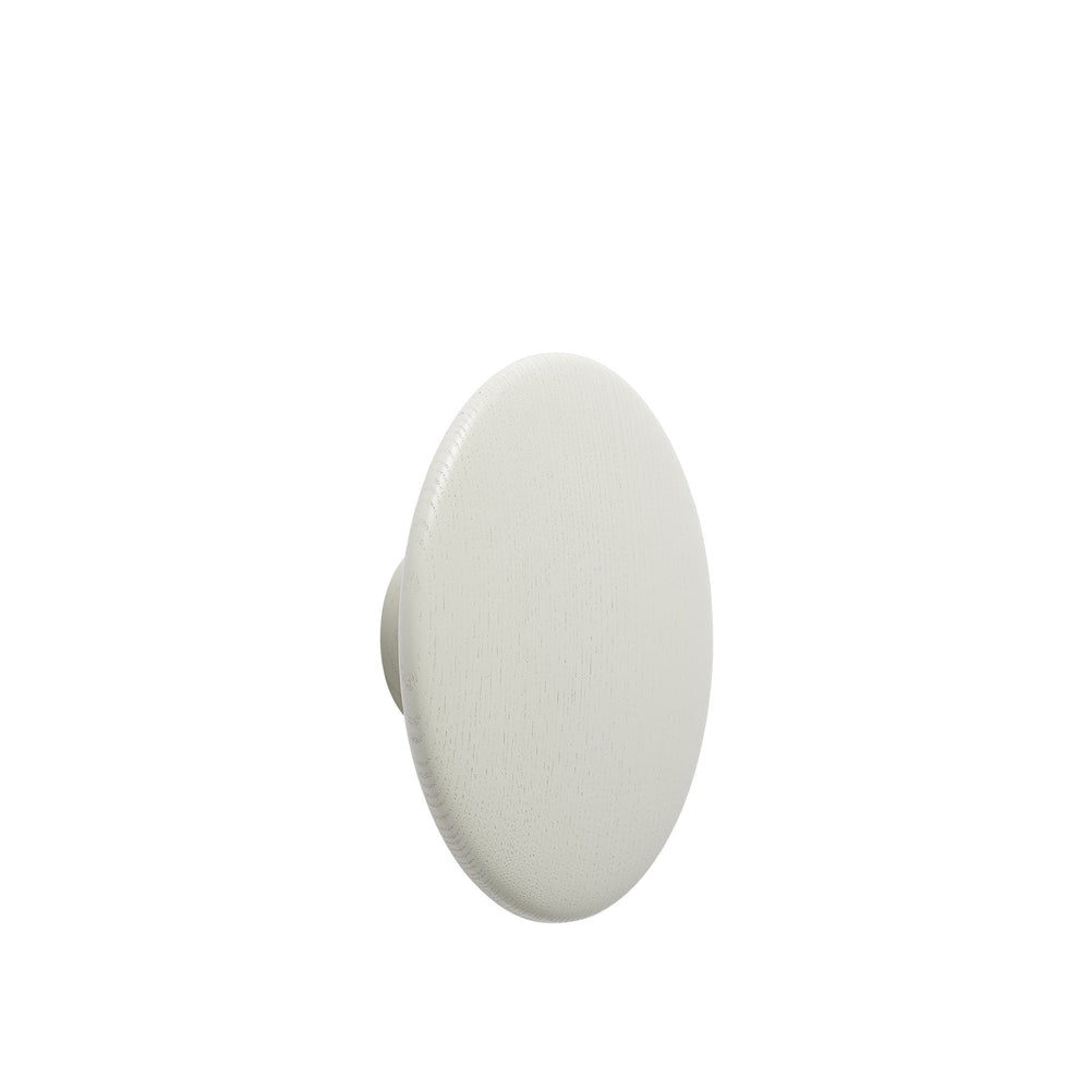 Wall dots wood in white