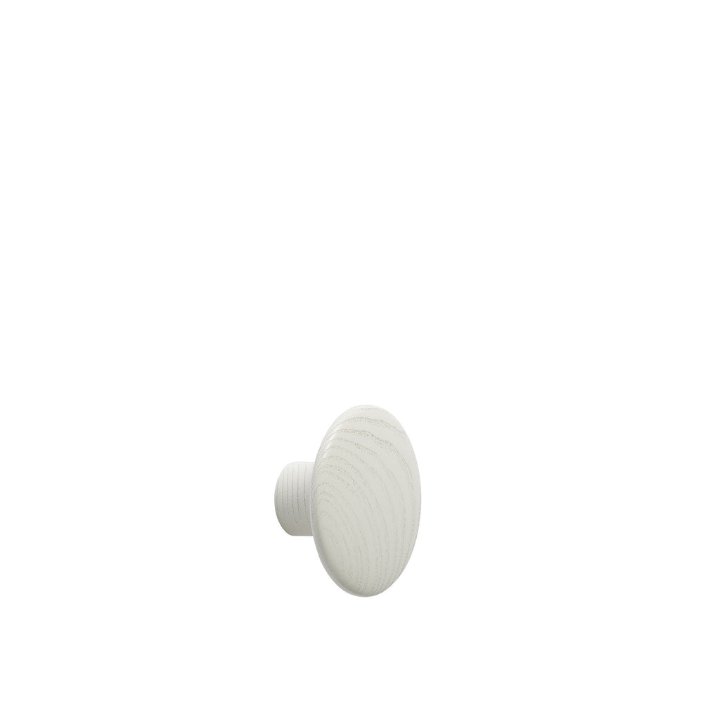 Wall dots wood in white