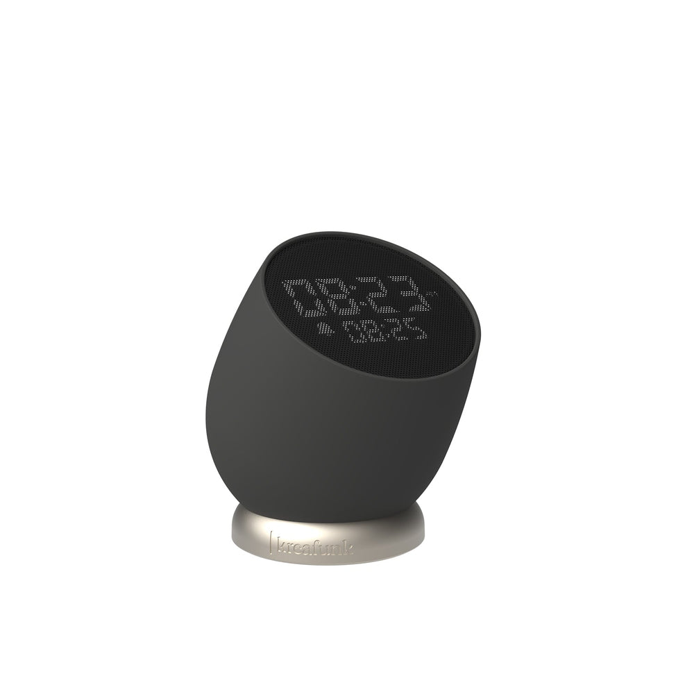 Kreafunk replica alarm clock in black