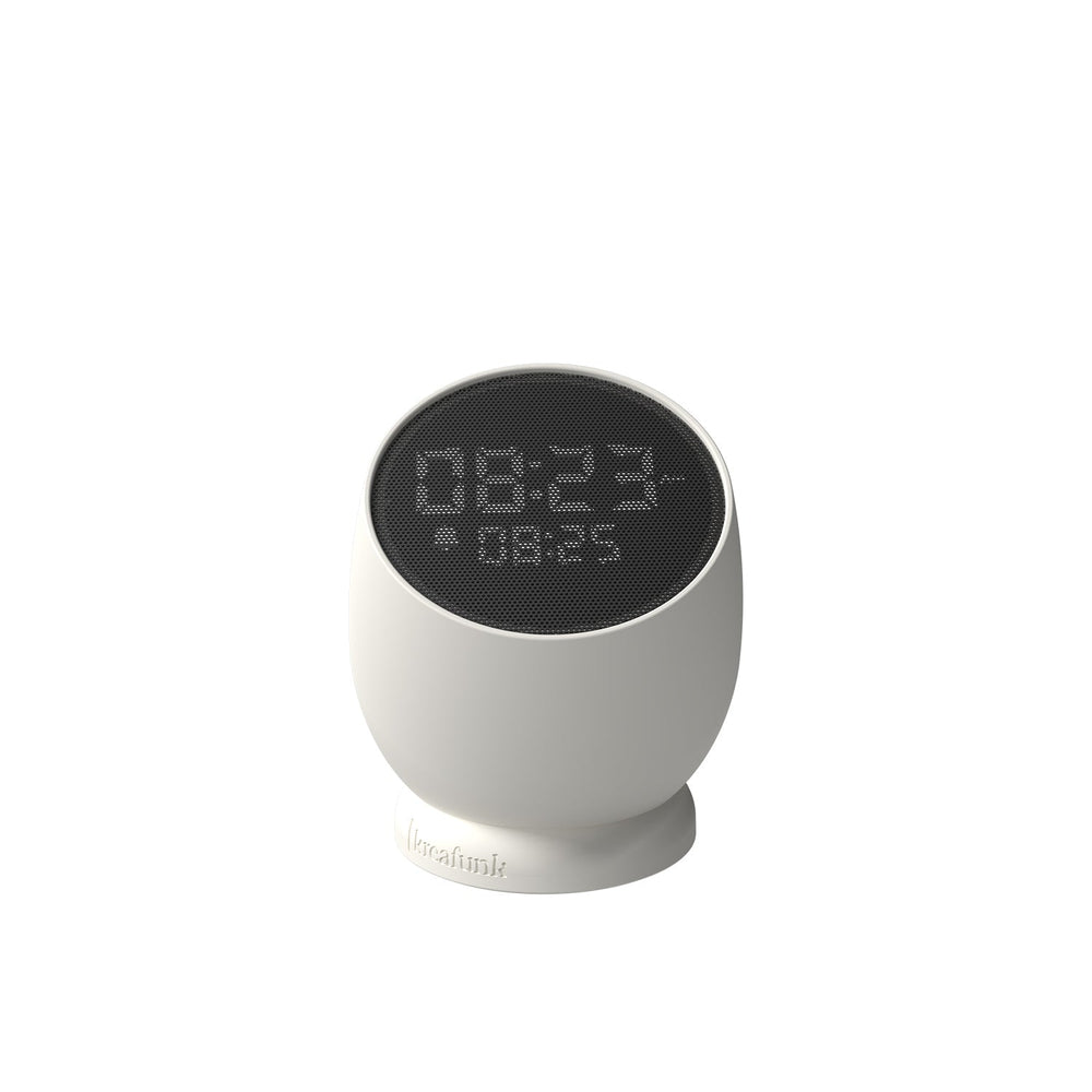 Kreafunk replica alarm clock in white