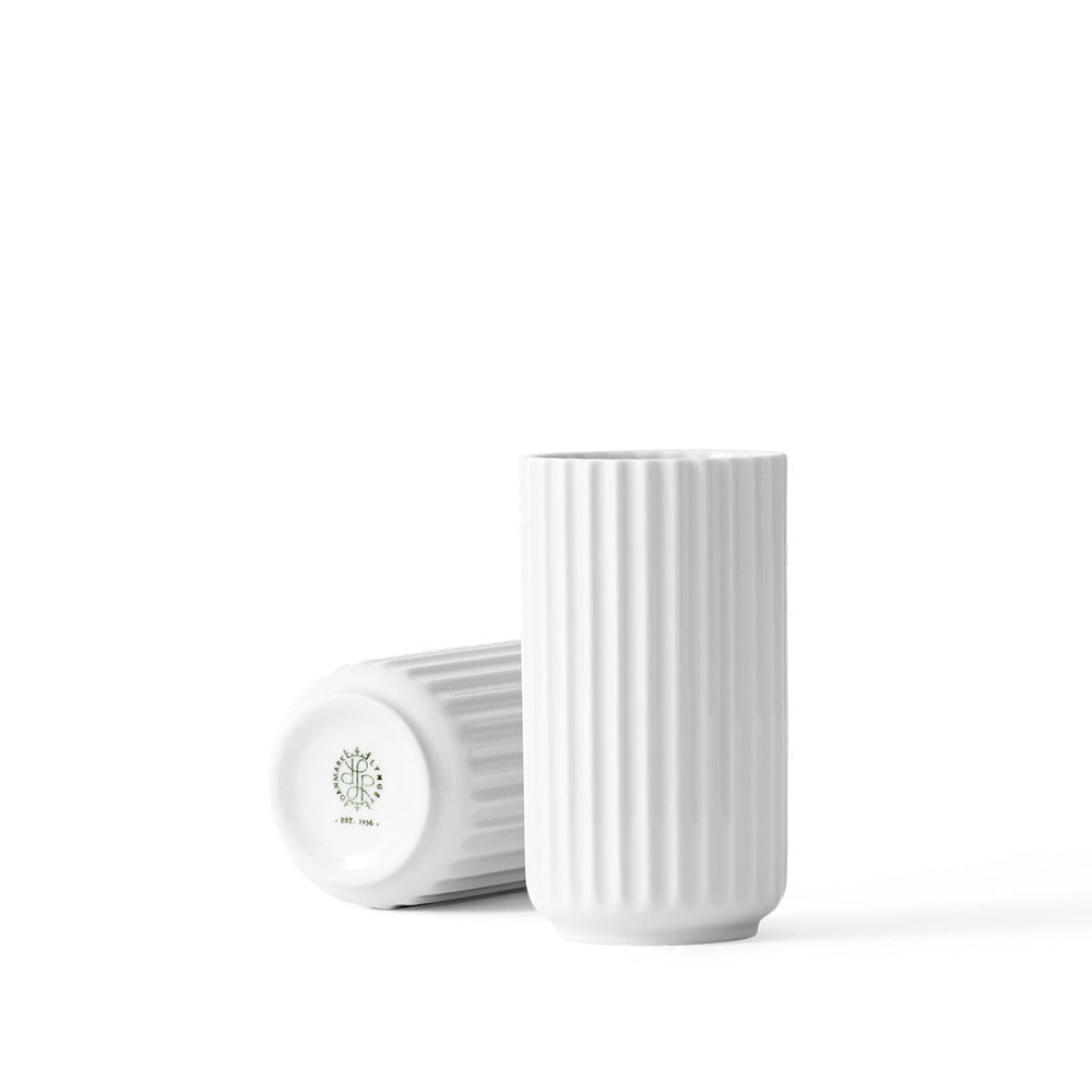 Lyngby porcelain vase 12cm in white